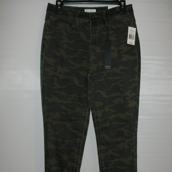 Nicole Miller Pants - Nicole Miller New York Camouflage High Rise Skinny